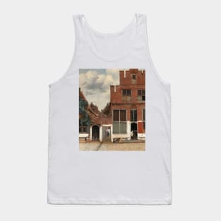 View of Houses in Delft, known as 'The little Street' by Jan Vermeer Tank Top